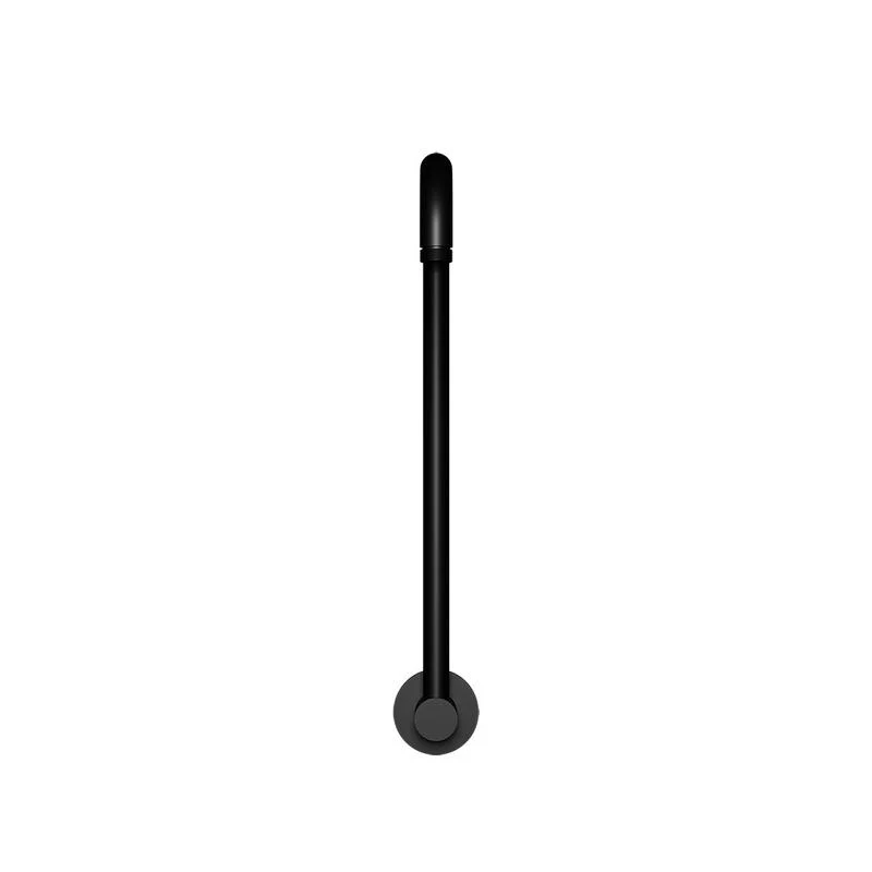 Meir High Rise Shower Arm - Black Matte - Image 3
