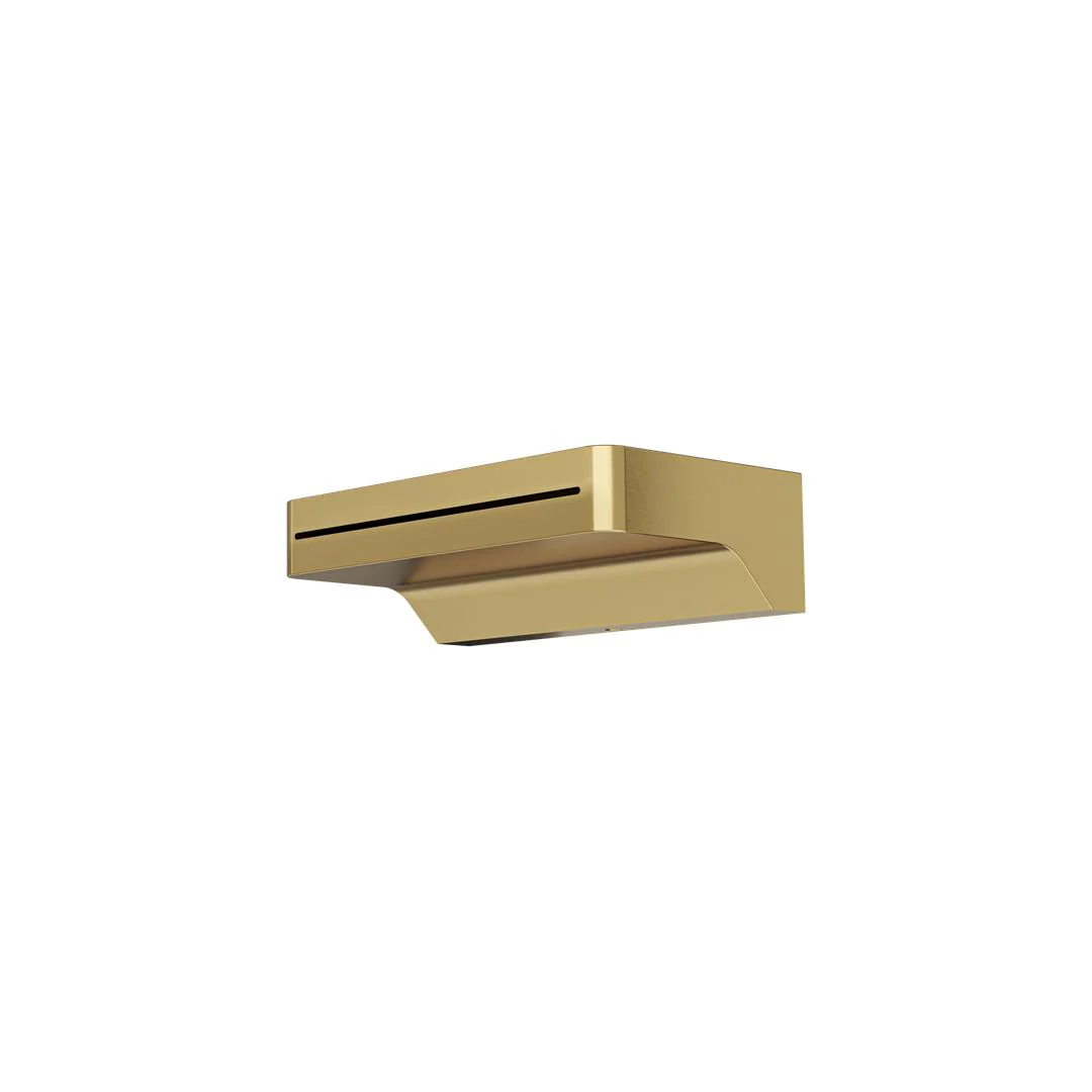 Linsol Hugo Waterfall Bath Spout - Brushed Brass