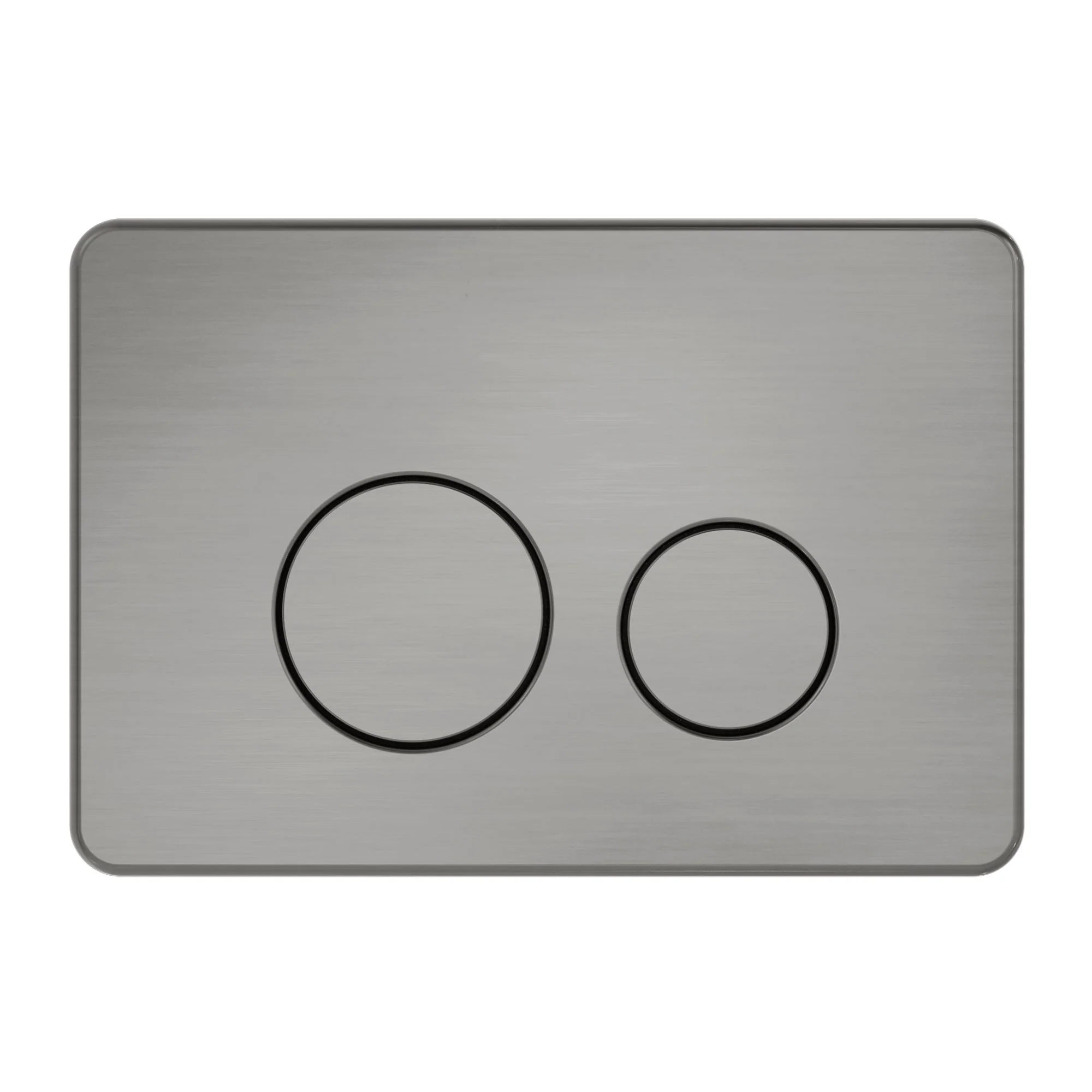 Nero In Wall Toilet Push Plate - Graphite - Image 2