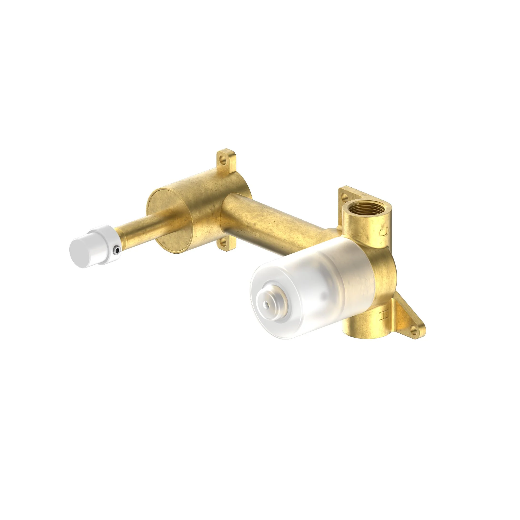 Nero Kara/Opal Progressive Wall Basin Set Body Only