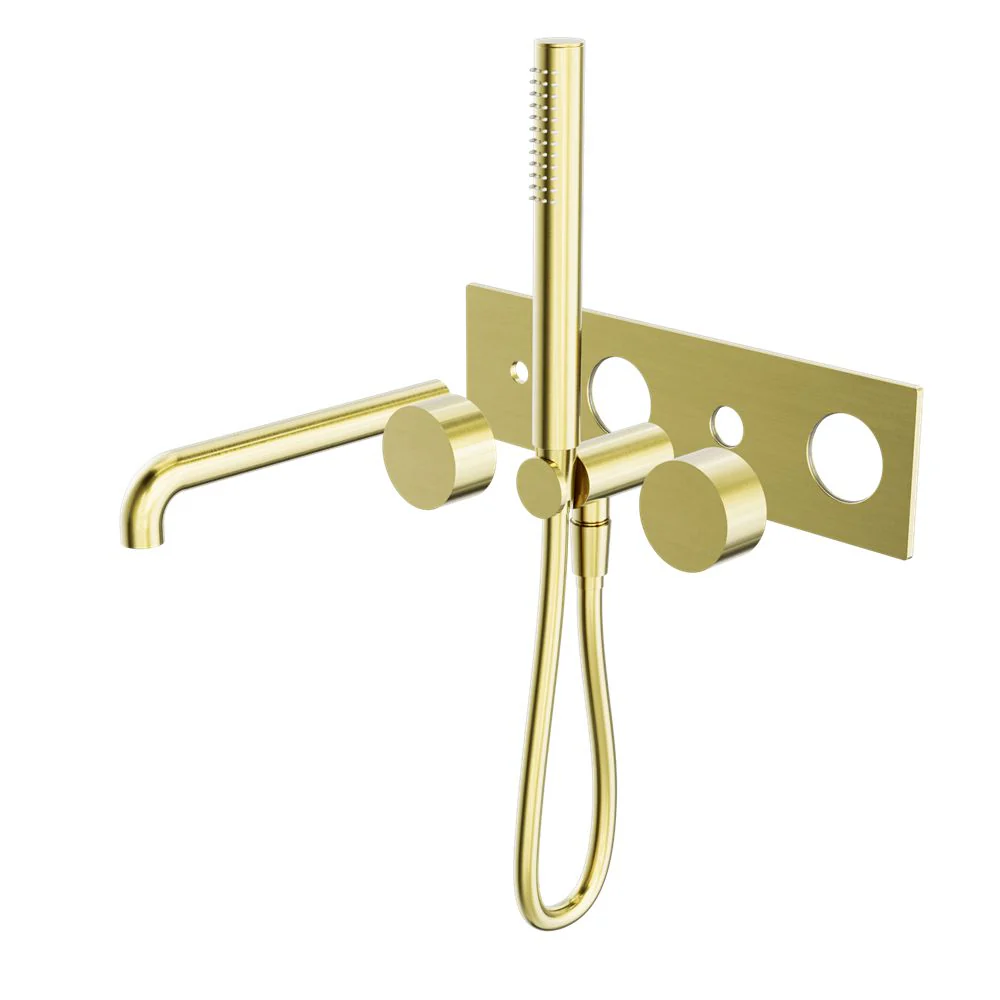 Nero Kara Progressive Shower System With Spout (Trim Kit Only) - Brushed Gold