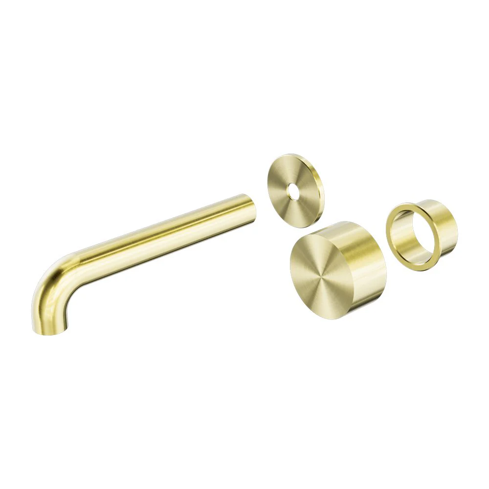 Nero Kara Progressive Wall Basin/Bath Set (Trim Kit Only) Spout - Brushed Gold