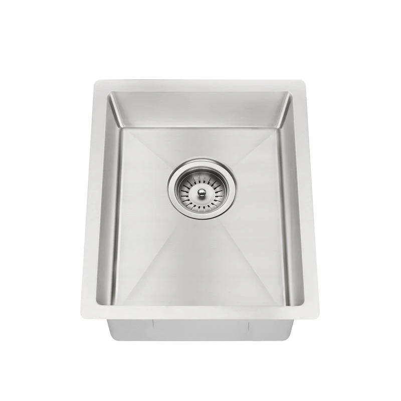 Meir Lavello Kitchen Sink Single Bowl 380 x 440 - PVD Brushed Nickel - Image 2