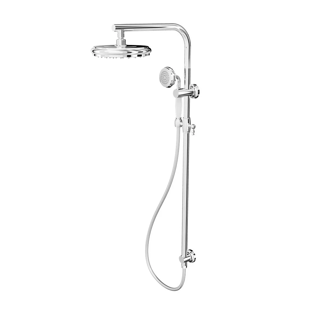 Linsol Klassique Shower Combination with 210mm Head - Chrome