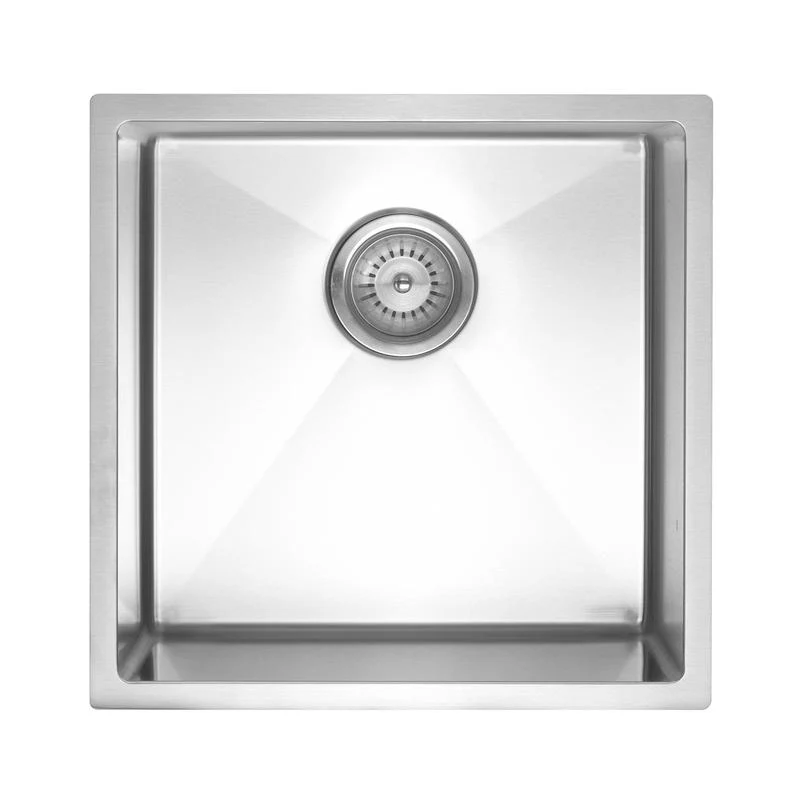 Meir Lavello Laundry Sink - Single Bowl 440 x 440 - Stainless Steel - Image 3