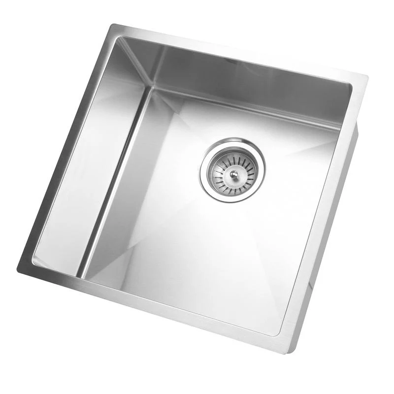 Meir Lavello Laundry Sink - Single Bowl 440 x 440 - Stainless Steel - Image 4
