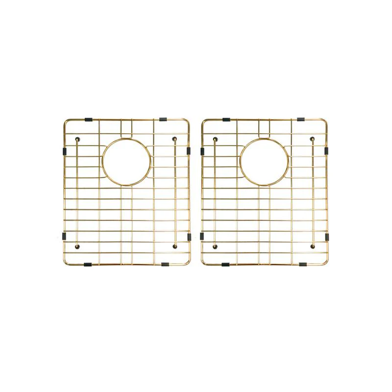 Meir Lavello Protection Grid for MKSP-D760440 (2pcs) - Brushed Bronze Gold