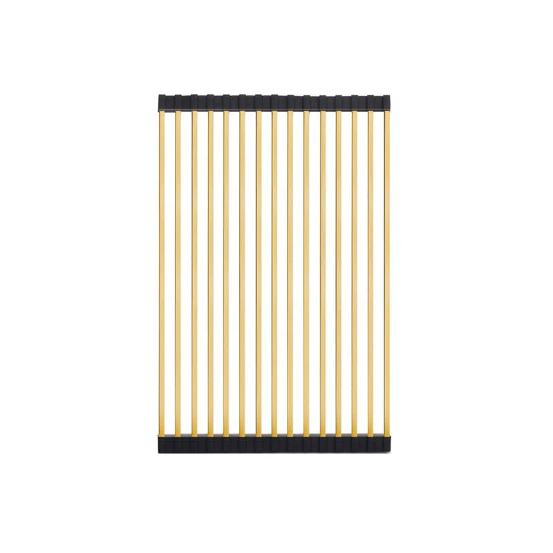 Meir Lavello Stainless Steel rolling mat protector - Brushed Bronze Gold