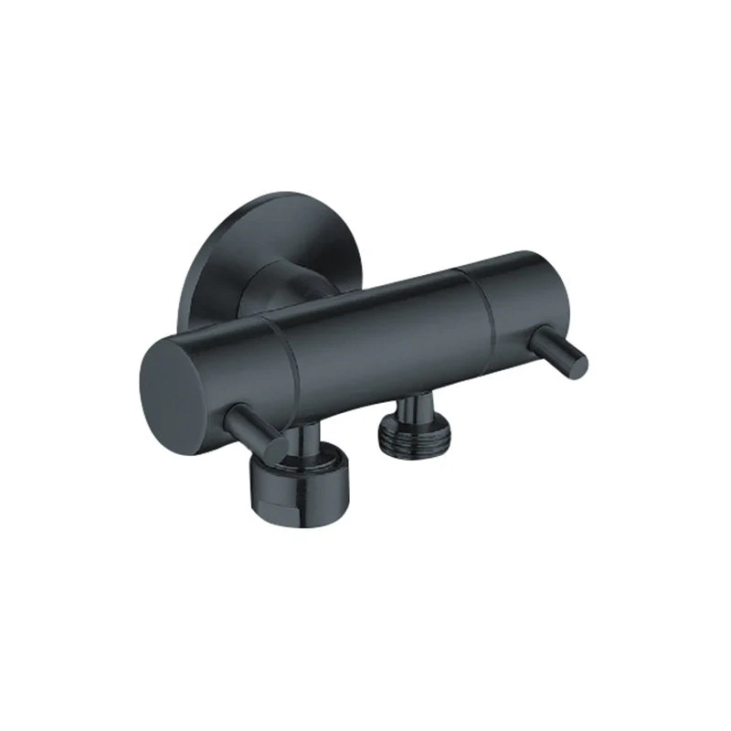 Linkware Dual Mini Cistern Cock - Gun Metal Grey
