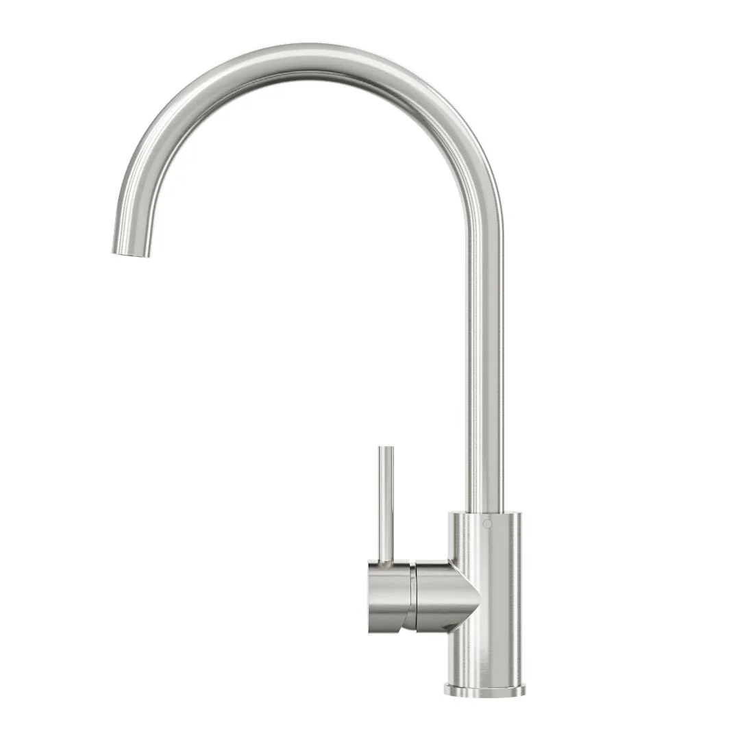 Linsol Louis S2 Sink Mixer Eco - Brushed Nickel - Image 3