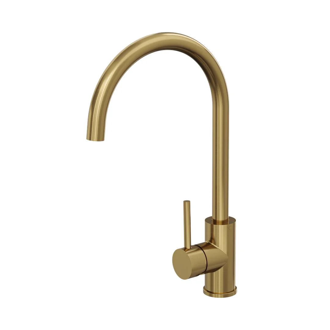 Linsol Louis Sink Mixer - Brushed Brass