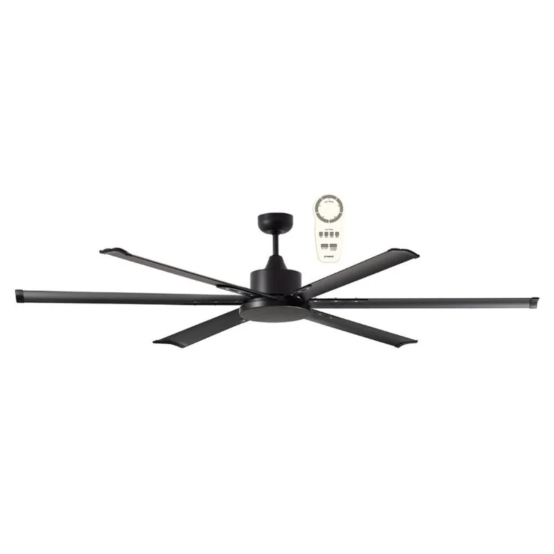 Martec Albatross 84" DC Ceiling Fan With Remote - Matt Black - Image 2