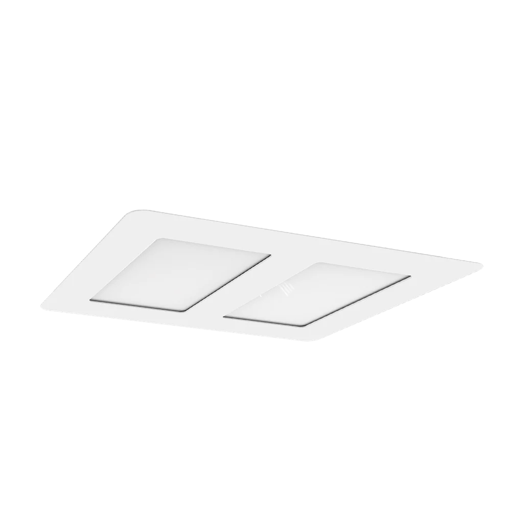 Martec Aspire II Bathroom Heater and Exhaust Fan with Tricolour LED Light - White