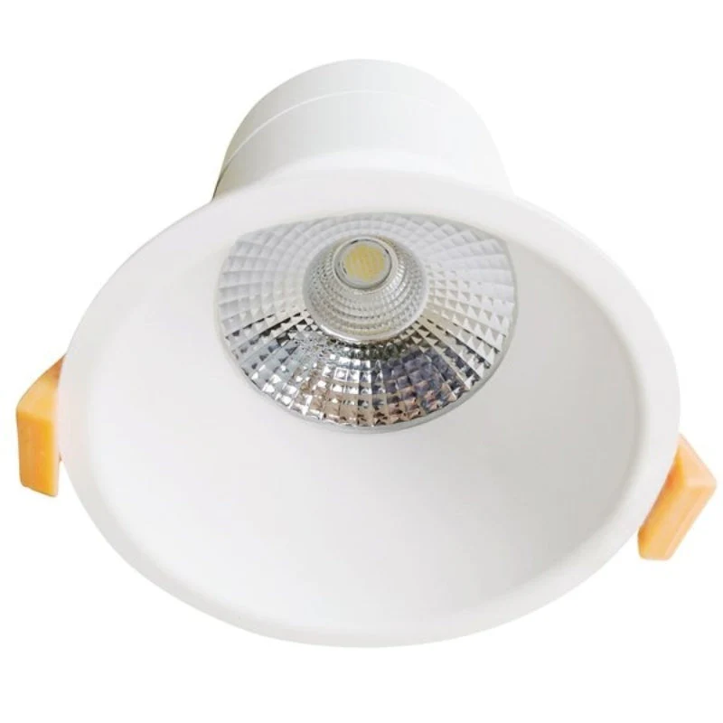 Martec Class II 10W Tricolour LED Downlight - Matt White