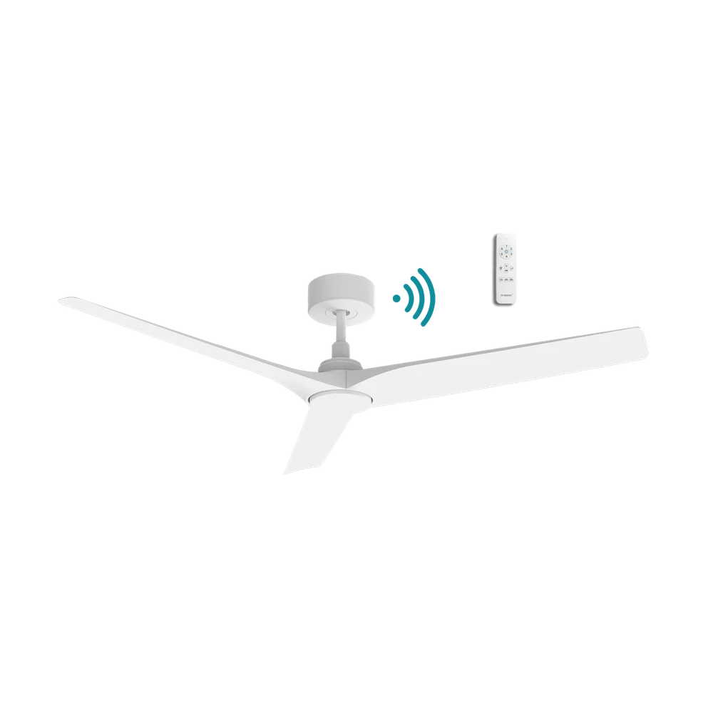 Martec Cordoba DC 52″ Smart Ceiling Fan With WIFI Remote Control - Matt White