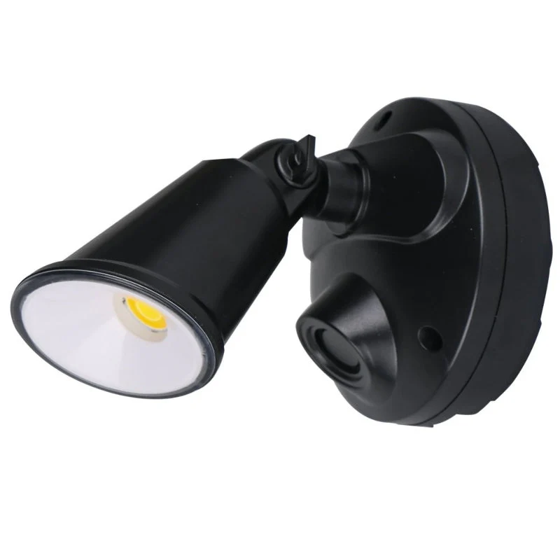 Martec Defender 10W Tricolour LED Single Security Light - Matt Black - Image 2