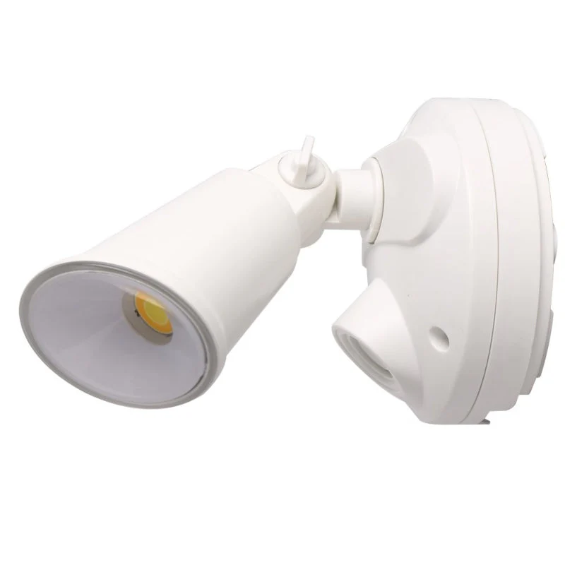 Martec Defender 10W Tricolour LED Single Security Light - White - Image 2