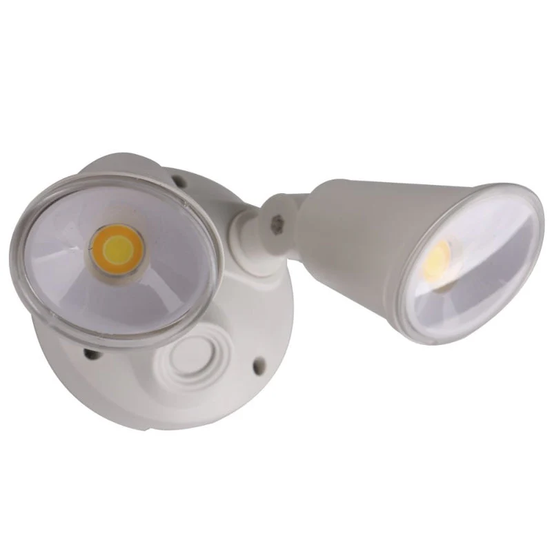 Martec Defender 20W Tricolour LED Double Security Light - White - Image 2