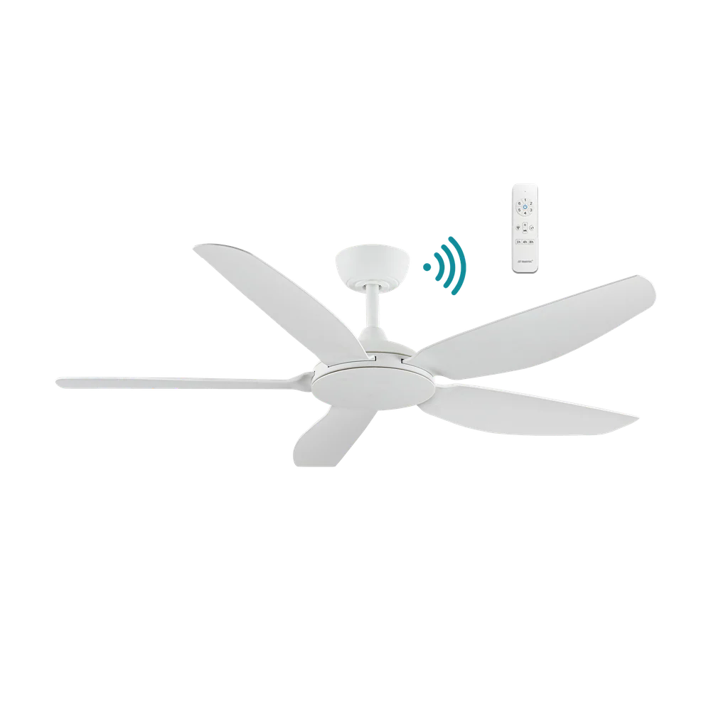 Martec Esprit DC 52″ Smart Ceiling Fan With WIFI Remote Control - Matt White