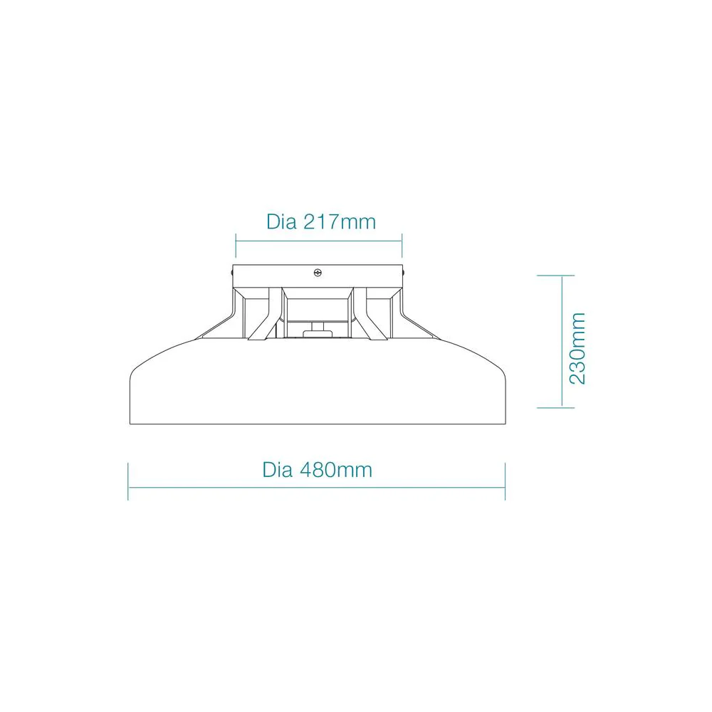 Martec Fantom DC Bladeless Smart Ceiling Fan With WIFI Remote Control + LED light - Image 2