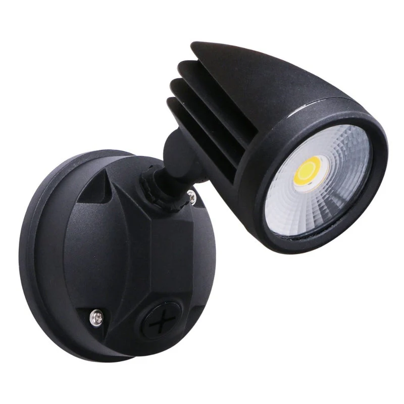 Martec Fortress II 15W Tricolour LED Single Security Light - Matt Black - Image 2