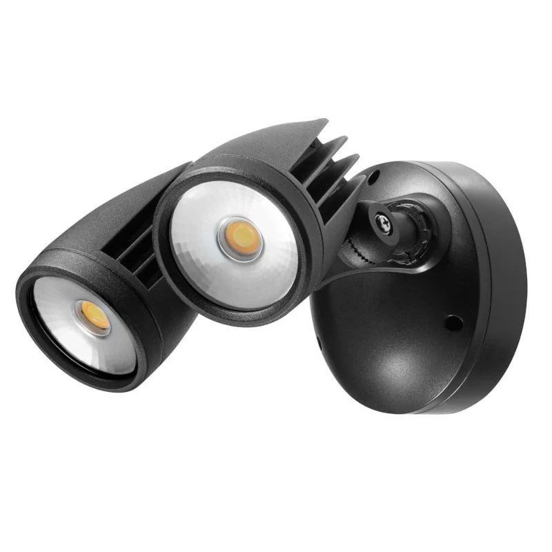 Martec Fortress Pro 36W Tricolour LED Security Flood Light Double Head - Image 2