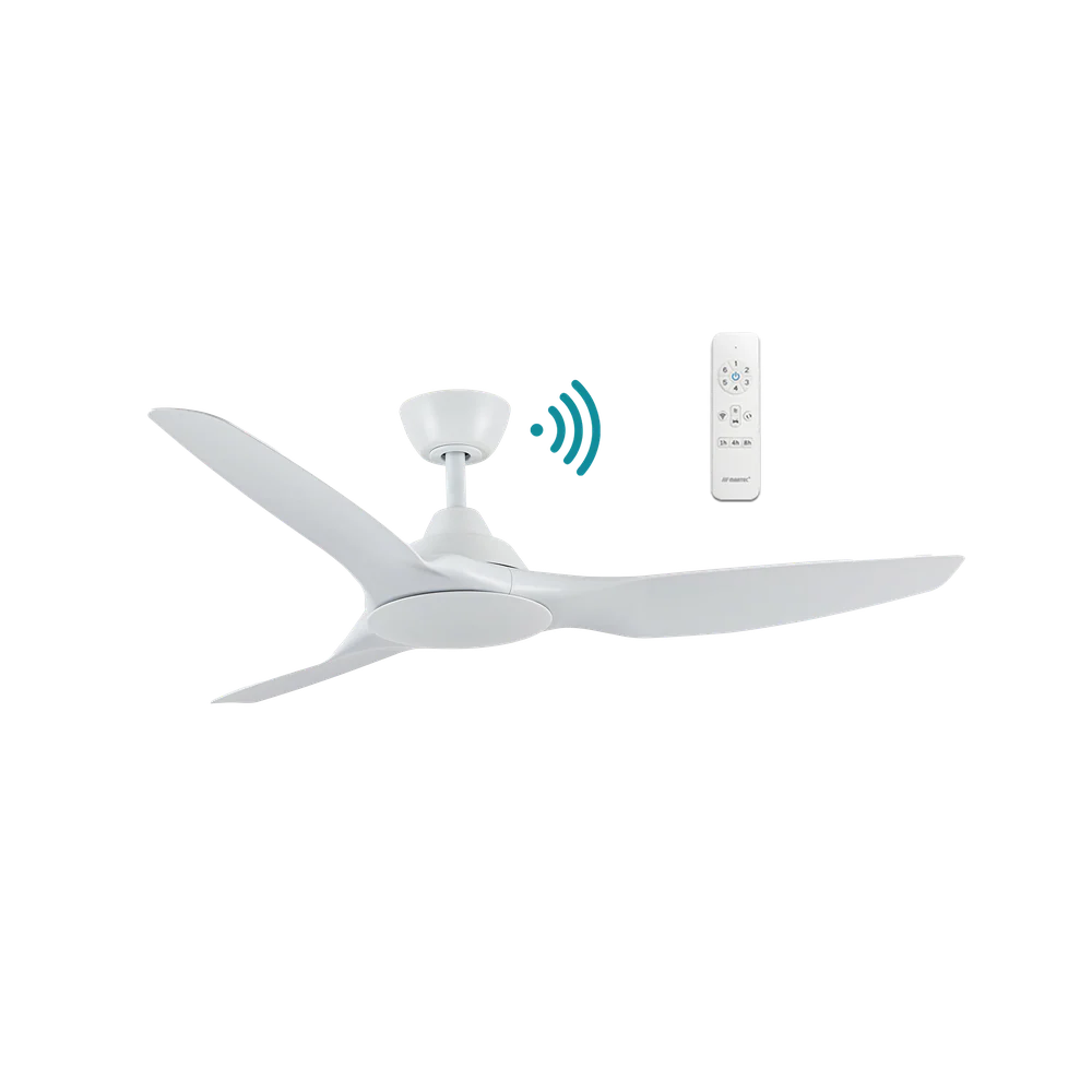 Martec Impact DC 52″ Smart Ceiling Fan With WIFI Remote Control - Matt White