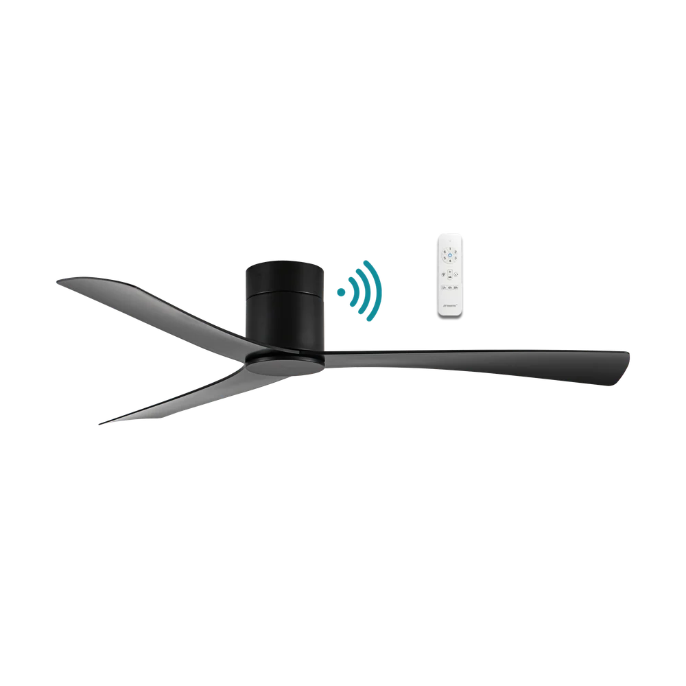 Martec Metro DC 52″ Smart Ceiling Fan With WIFI Remote Control - Matt Black