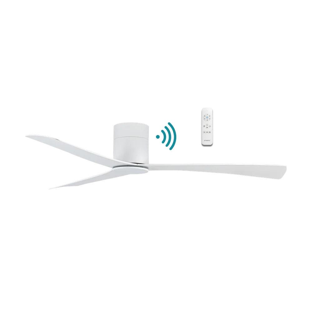 Martec Metro DC 52″ Smart Ceiling Fan With WIFI Remote Control - Matt White