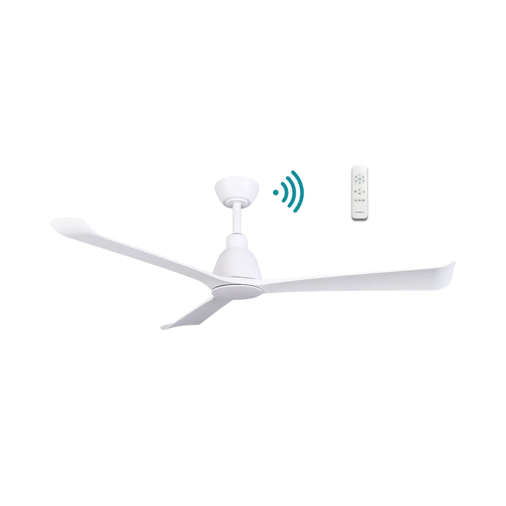 Martec Polo DC 52″ Smart Ceiling Fan With WIFI Remote Control - Matt White