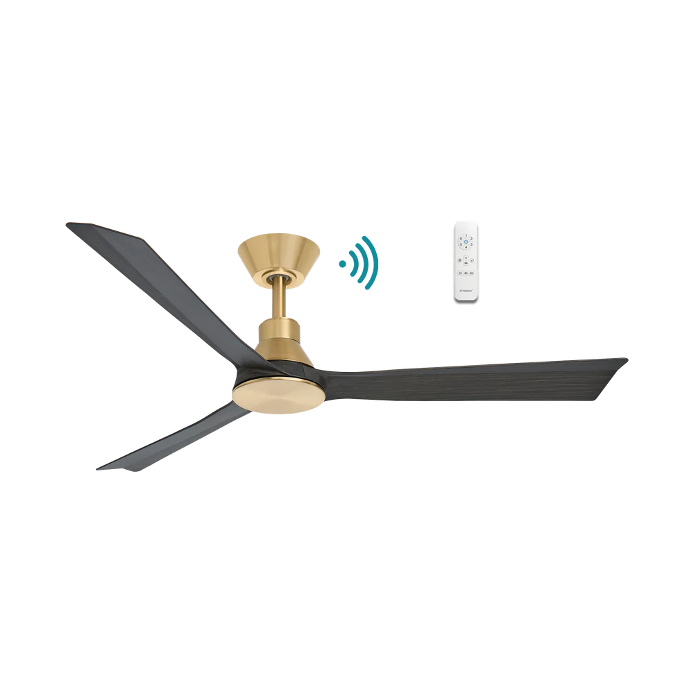 Martec Riviera DC 52″ Smart Ceiling Fan With WIFI Remote Control - Antique Bronze / Charcoal