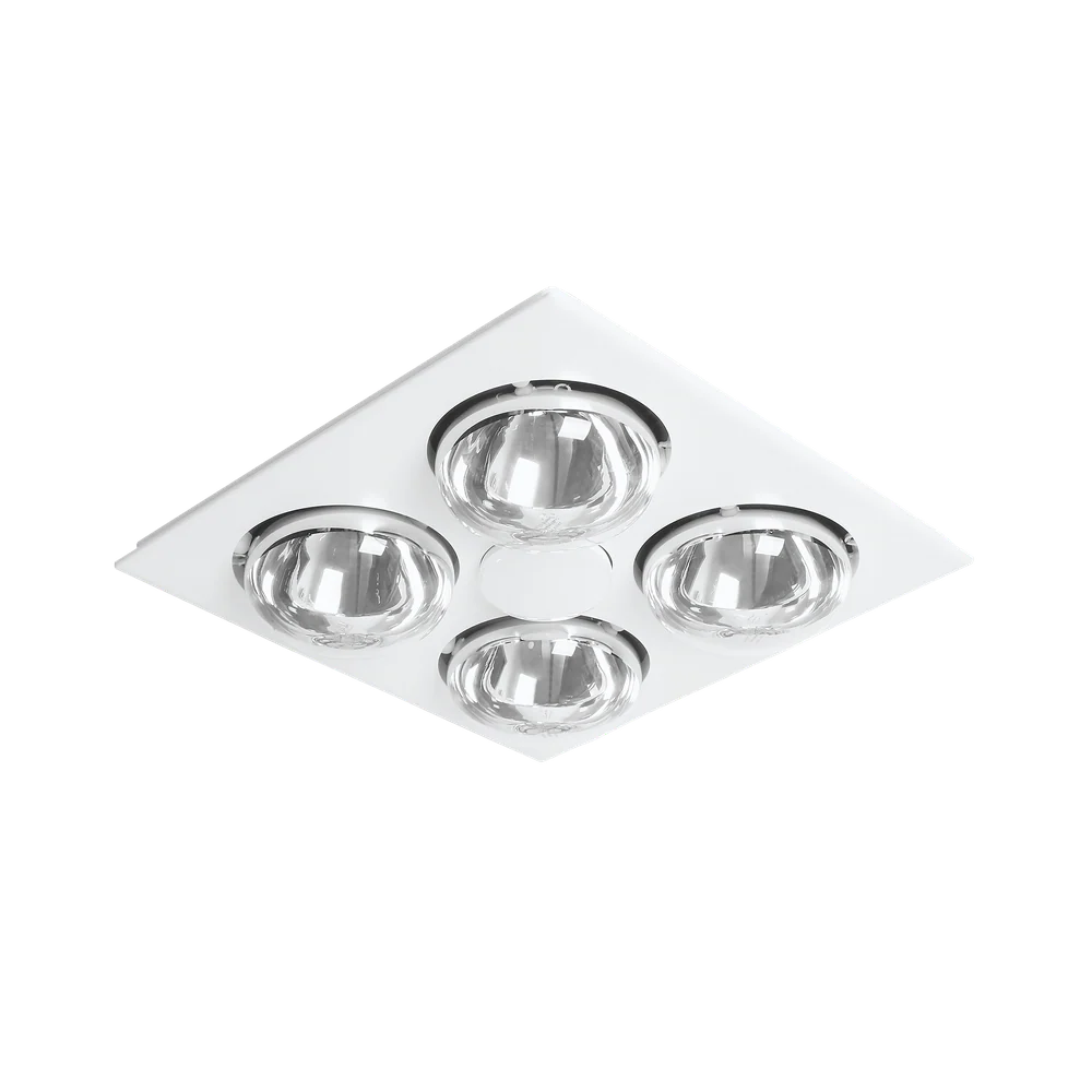 Martec Striker 4 – 3 in 1 Bathroom Heater and Exhaust Fan with Tricolour LED Light - White