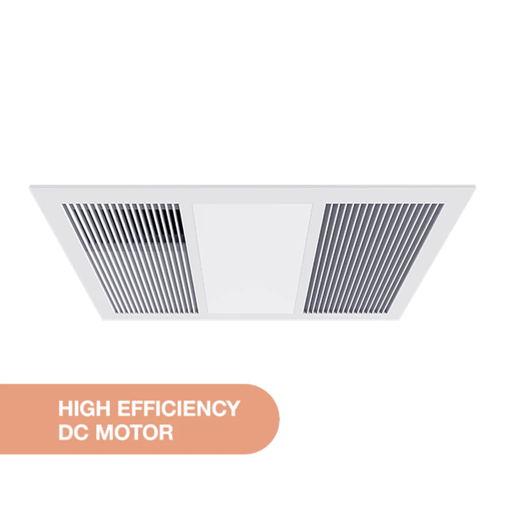 Martec Vapour DC 4 in 1 Bathroom Heater, Cooler and Exhaust Fan with Tricolour Light - White
