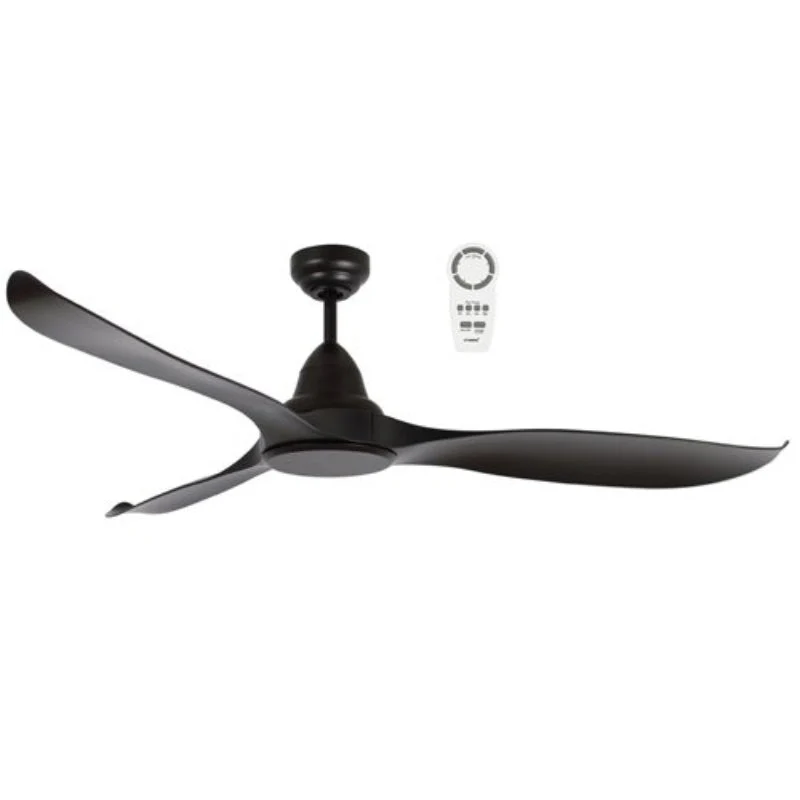 Martec Wave DC 1520mm Ceiling Fan - Matt Black