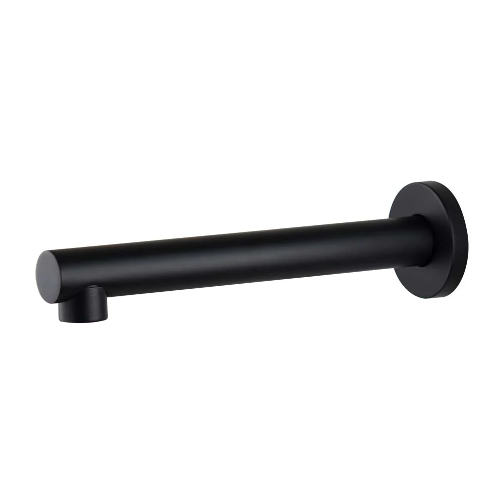 Mixx Matcha Bath Spout 200mm - Matt Black