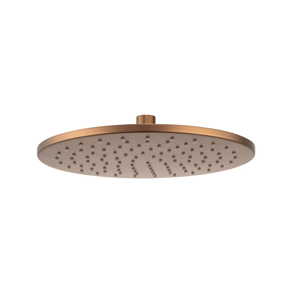 Mixx Matcha Brass Shower Head 250mm - Brushed Bronze