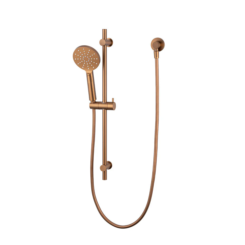 Mixx Matcha Rail Shower - Brushed Bronze