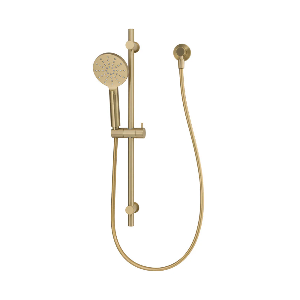 Mixx Matcha Rail Shower - Brushed Gold