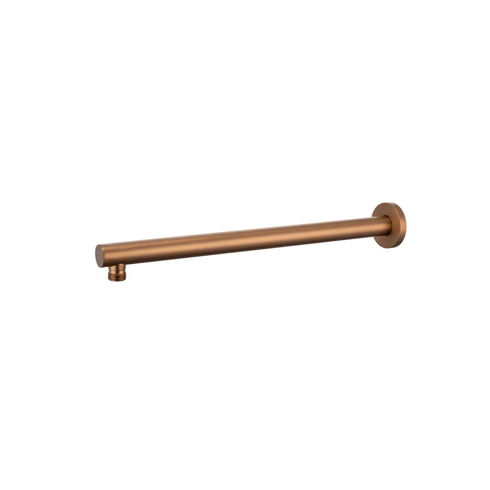 Mixx Matcha Straight Shower Arm 380mm - Brushed Bronze