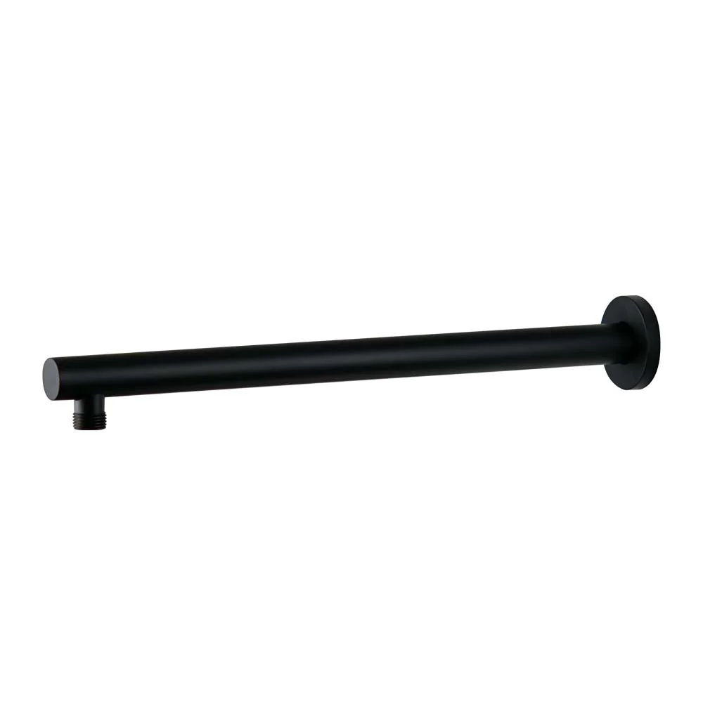 Mixx Matcha Straight Shower Arm 380mm - Matt Black