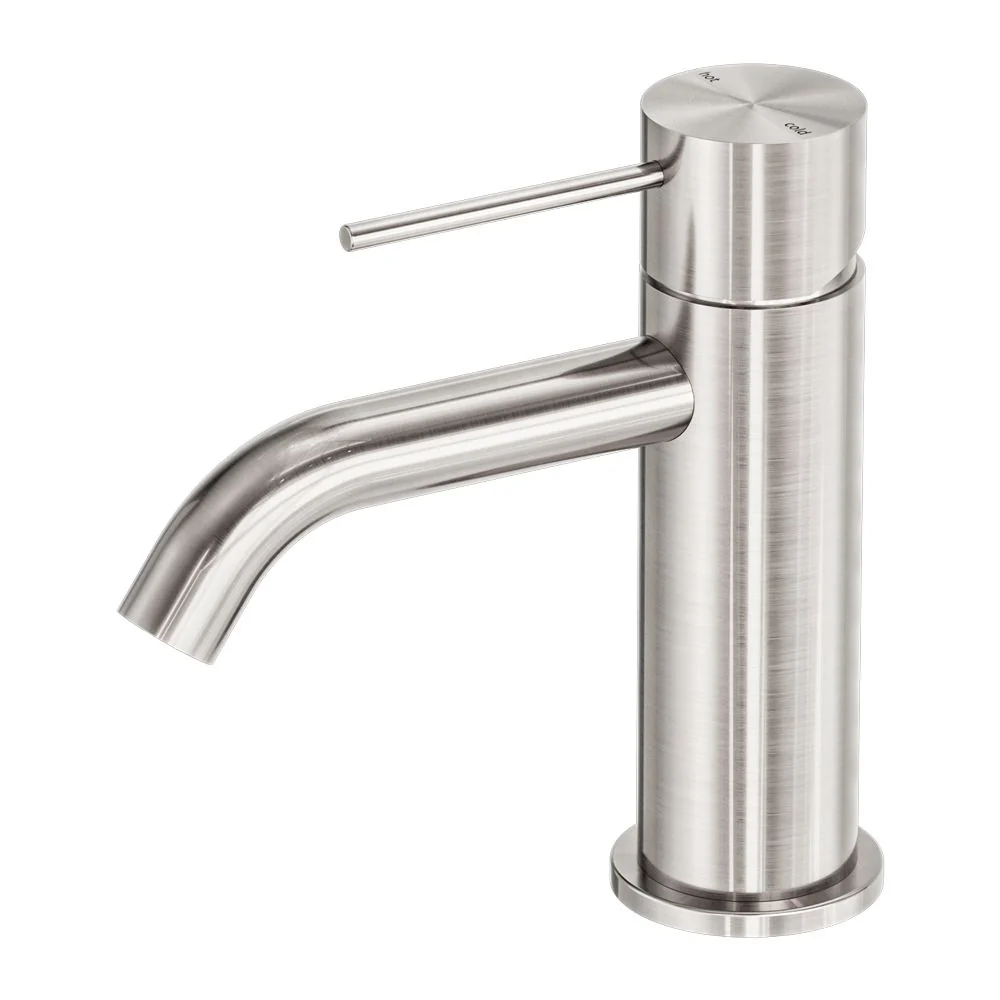 Nero Mecca Basin Mixer - Brushed Nickel