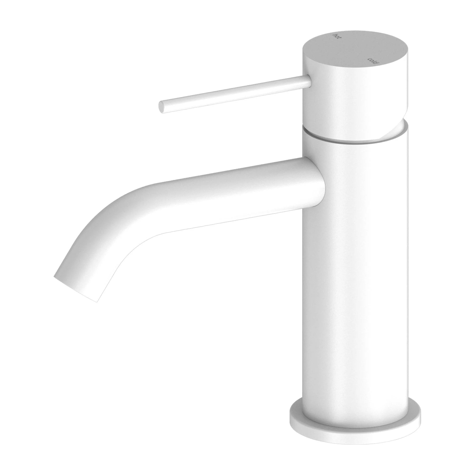 Nero Mecca Basin Mixer - White Matte