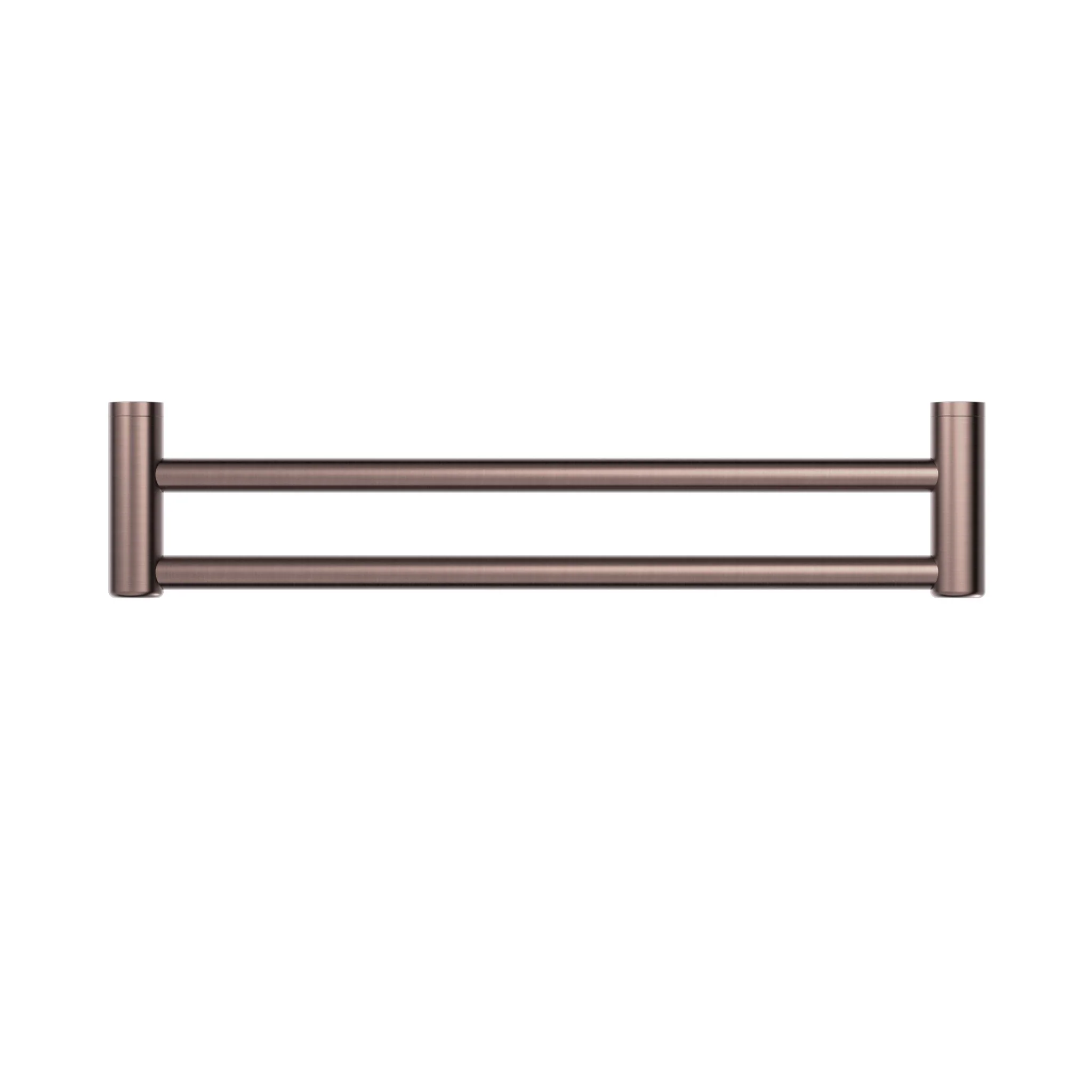 Nero Mecca Care 25mm Double Towel Grab Rail - Brushed Bronze - Image 2