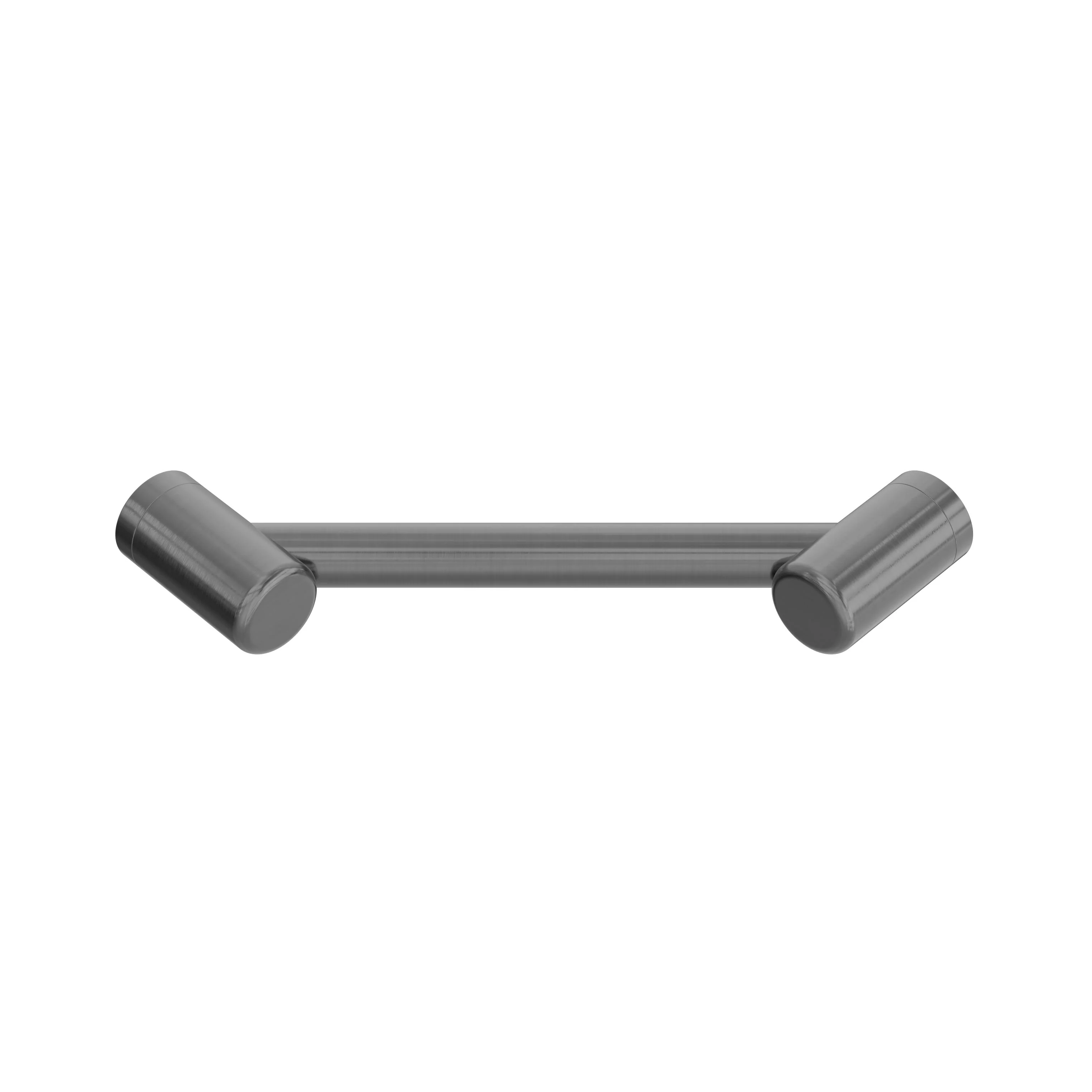 Nero Mecca Care 25mm Footrest Corner Grab Rail 215mm - Gun Metal