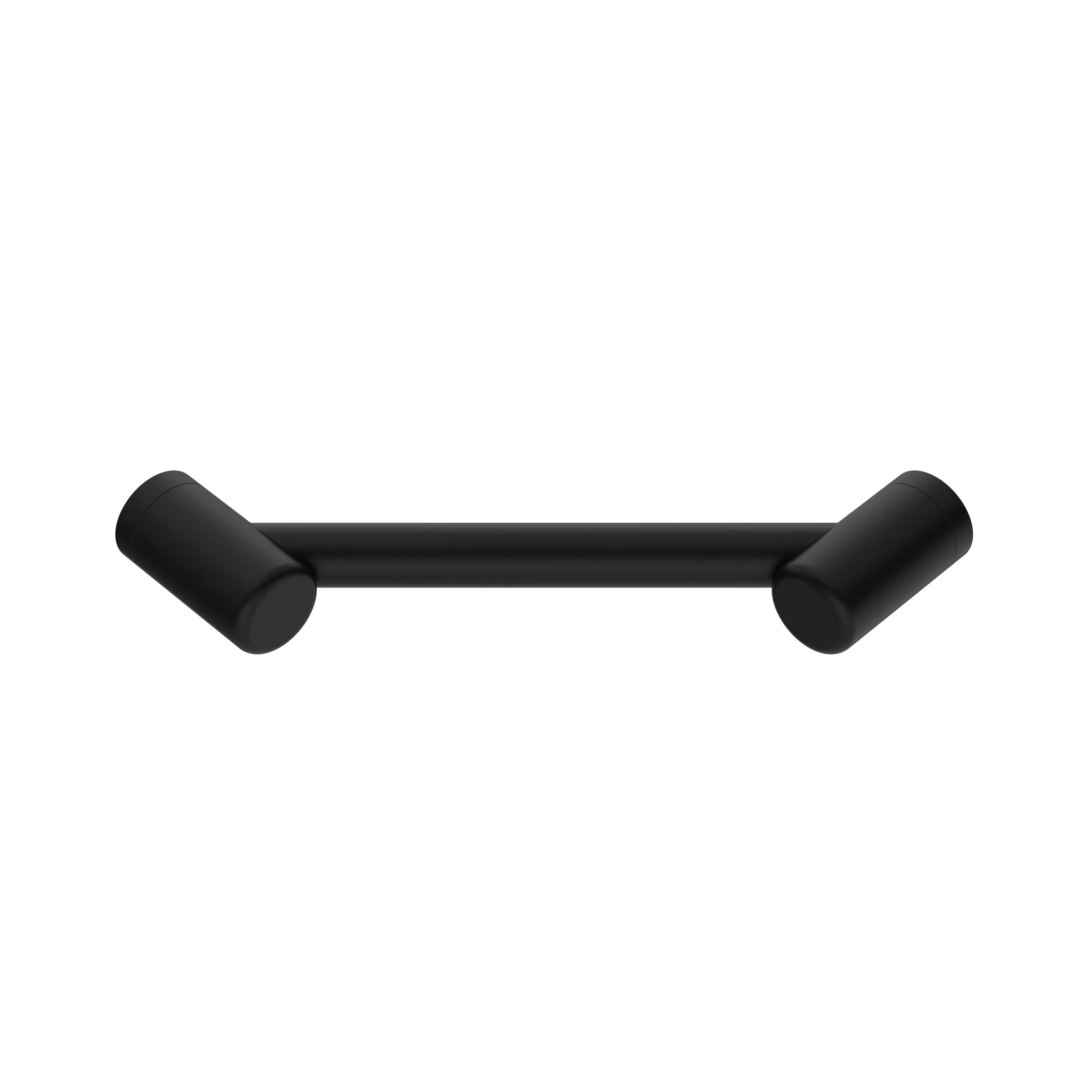 Nero Mecca Care 25mm Footrest Corner Grab Rail 215mm - Black Matte