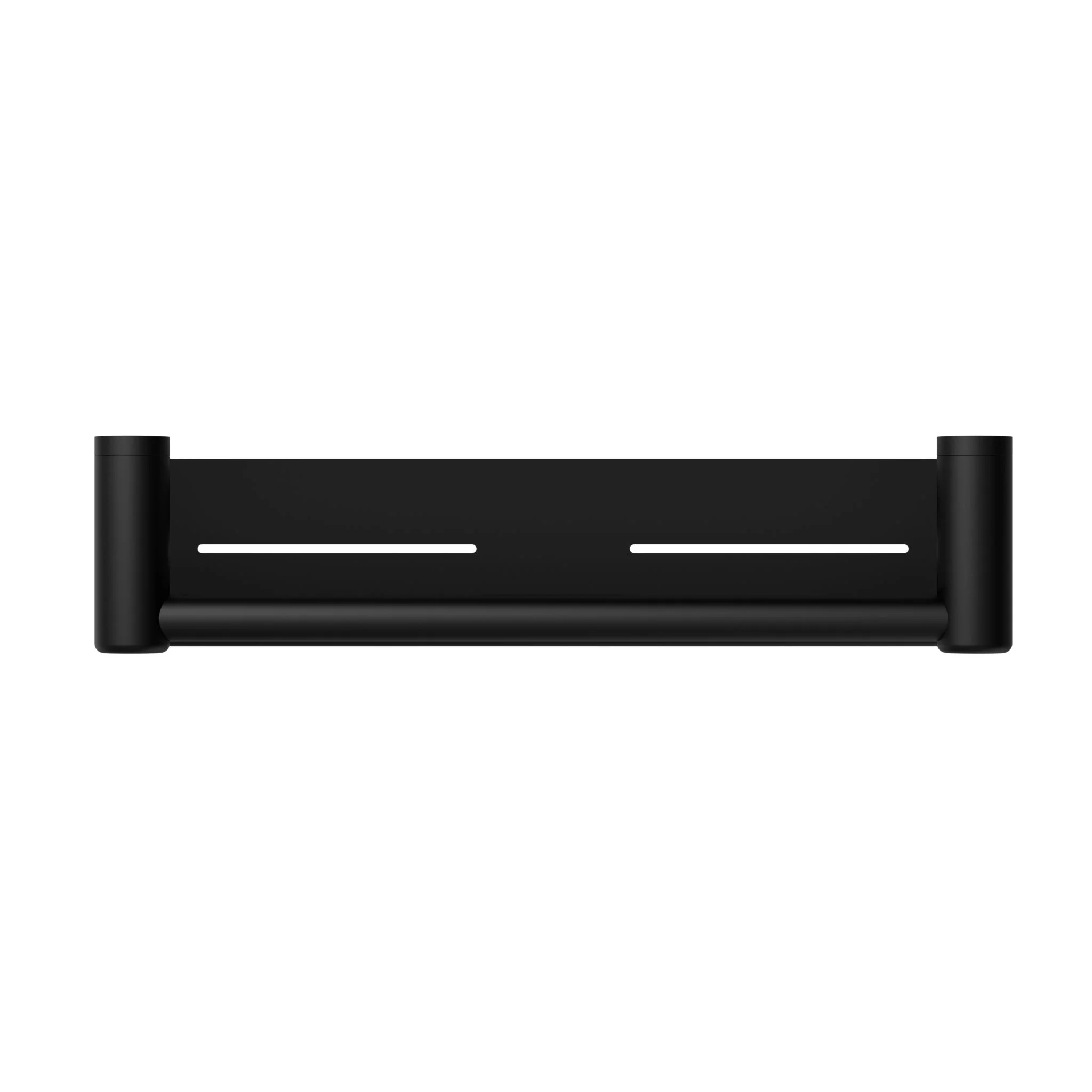 Nero Mecca Care 25mm Grab Rail With Shelf - Black Matte - Image 2