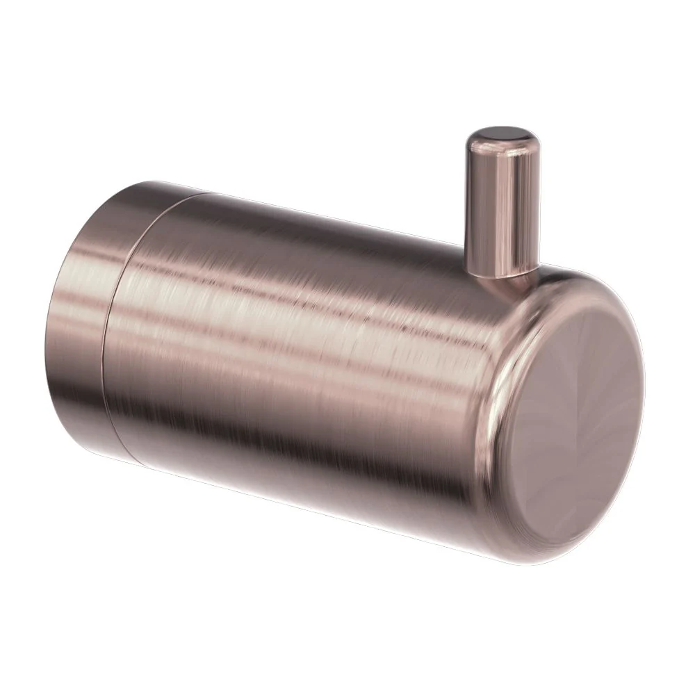 Nero Mecca Care 25mm Wall Hook - Brushed Bronze