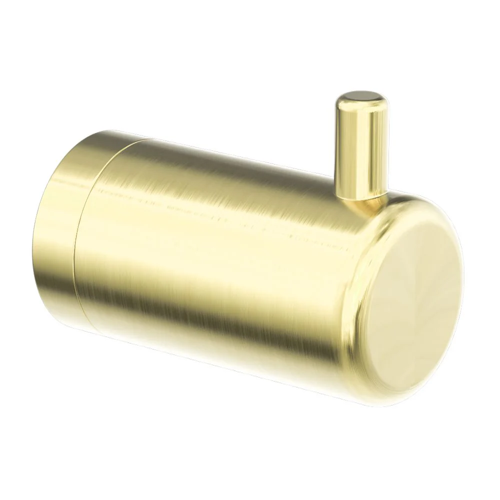 Nero Mecca Care 25mm Wall Hook - Brushed Gold