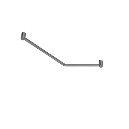 Nero Mecca Care 32mm Ambulant 45 Degree Bent Tube Grab Rail 450x650mm - Gun Metal - Image 2