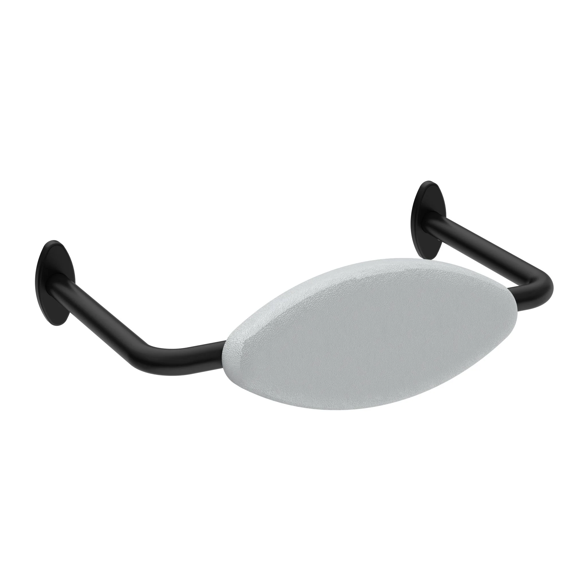 Nero Mecca Care Dda Toilet Backrest - Black Matte